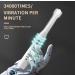 Buy Adult Black & White Classic Acoustic Electric Toothbrush - 5-Gear Mode USB Charging & IPX7 Waterproof | Global Shipping Available - Buy Online on GoSupps.com