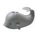 Silicone Whale Bathtub Faucet Cover for Baby Tub - Grey | Safe Bath Spout Protector for Kids and Toddlers - Buy Online on GoSupps.com