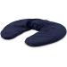 Romans wellness neck horns herbal grain pillow relax navy with 650g wheat + 9g lavender each peppermint and rosemary cover removable & washable Dimensions: approximately 35 x 27 x 3.5 cm blue