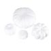 Ciieeo 5pcs Simulation Pumpkin Mold Artificiales Para Foam Pumpkin Home Decoration Arts and Crafts for Kids Artificial Pumpkin Plants Decor Child Blank White Decoration Fake