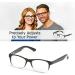 Auto-Focus Reading Glasses Dial Vision - Clear Focus Optic +.5-2.5x Strength - Buy Online on GoSupps.com