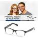 One Power Auto Focus Readers - Blue Light Blocking Reading Glasses (0.5x - 2.5x Strength) | Anti Glare Eyeglasses - Pack of 3 for Optimal Vision - Buy Online on GoSupps.com