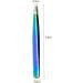 1PC Rainbow Color Slant Tweezer Professional Stainless Steel Slant Tip Tweezer Best Precision Eyebrow Tweezer Hair Removal Tweezer Cosmetic Beauty Tool For Men & Women - Buy Online on GoSupps.com