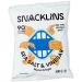 SNACKLINS Plant Based Crisps, Low-Calorie, Vegan, Non-GMO, Gluten-Free, Healthy, Crunchy - Sea Salt & Vinegar, 0.9oz (Pack of 12) Sea Salt and Vinegar