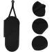 FOMIYES 2pcs Black Hanging Storage Pouch Hair Rollers Travel Storage Bag - Buy Online on GoSupps.com