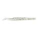 New JF-602 High-strength Curved Tip Tweezers(Silver) Xiecutecat