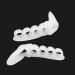 SOIMISS Silicone Toe Hallux Pads Spacers - Set of 3 Pairs | Corrective Separator for Bunion Relief | Orthopedic Toe Correctors (White) - Buy Online on GoSupps.com