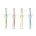 SEWO ART 4 POWER BAY TONE IN THIS TEATION STENT TOEN TOAR THANDS OF THE TANDEE HAND toothbrush made of silicone bristle toddler manual