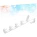 Hemoton 4 pcs Coat Over Hanger Holders Door Plastic Multifunctional Hanging Towel Portable White Hooks Hat 2pcsx2pcs Whitex2pcs - Buy Online on GoSupps.com