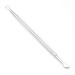 HaimiLiya Cuticle Pusher Gel Nail Remover Tool Dual-end Dead Skin Nail Pusher Nail Dirt Cleaner Tool Gel Polish Remover Tool  410 Stainless Steel