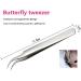 Yimart Professional Eyebrow Tweezer Set - Stainless Steel Eye Lashes Tweezers Kit for False Eyelash Extensions - 7Pcs Makeup Tool Set - Buy Online on GoSupps.com