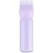 WLLHYF Root Comb Applicator Bottle 6 Ounce Hair Oil Applicator 1 Pack Applicator Bottle Brush with Graduated Scale Hair Root Comb Color Applicator for Hair Dye (Purple) - Buy Online on GoSupps.com