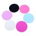 Hemobllo Palettes de Nail Art en Silicone 6 Pi ces Palette de M lange de Vernis Ongles Solide pour Proth sistes Ongulaires et D butants Usage Salon Manucure Couleur Al atoire