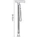 Elderly Cane Old Man's Four-Legged Cane Multifunctional Crutches Multi-Legged Interchangeable Crutches Retractable Walking Stick Aluminum Crutches Elderly Walker (Color : Red) (Red) It's so Kind of - Buy Online on GoSupps.com