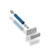Buy Edwin Jagger DESSGA3BL 3ONE6 Stainless Steel Anodized Blue DE Razor - Premium Quality for a Smooth Shave | International Shipping Available - Buy Online on GoSupps.com