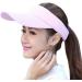 Women's and Girls' Long Brim Sun Visor Hat with Thicker Sweatband - Pink and Multiple Colors - Buy Online on GoSupps.com