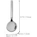 FRCOLOR Eye Cream Stick Beauty Scooper Skincare Tools Beauty Product Scoop Small Makeup Spoon Spoon Tools for Skincare Spoon for Skincare 7c Zinc Alloy Small Spoon Cosmetic 7.00X2.10X1.00CM Silver - Buy Online on GoSupps.com