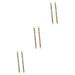PLAFOPE 6 Pcs Double Head Eyebrow Pencil Eyebrow Pencil Black Waterproof Eyebrow Pen Uk Brows Brown Wooden