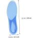 FOMIYES Anti-Slip Feet Cushion Pads - Breathable Gel Insoles for Sports - Thick Blue Insole - 28x8.5cm - International Shipping Available - Buy Online on GoSupps.com