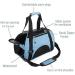ZaneSun Soft-Sided Cat Carrier for Travel - Airline Approved Portable Pet Bag in Small Blue - Buy Online on GoSupps.com