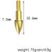 ZSHJGJR 24pcs Archery Target Field Points 75 Grain Gold Bullet Points for Hunting Practice - Buy Online on GoSupps.com