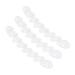 NOLITOY 9 Pairs Anti Slip Stickers for High Heels Insert Pads Non Sandals High Heel Pads Clear Heel Grips Womens Comfort Sandals Non Slip White Women's Non-Slip Gel Material Half Size Pad