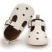 Baby Girl Mary Jane PU Leather First Walking Shoes | Anti-Slip Infant Princess Shoes 0-6 Months | White - Buy Online on GoSupps.com