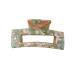 Vogely 1 Piece Acetic Acid Hair Claws Women Simplicity Hair Clip Fashion Elegant Headdress Marble Texture Hair Parts Style E Pattern Green