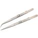 Handcrafted Stainless Steel Dressoos 2-Part Set - Professional Jewelry & Space Tweezers for Precision - Buy Online on GoSupps.com
