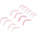 Eyelash Lifting Pads Eyelash Lifting Rods 7 Pairs 7 Sizes Reusable Soft Silicone Portable Perfect Lifting for Individuals (Pink) - Buy Online on GoSupps.com