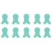 Dajidafu 10 Pieces Y Eyelash Brush Lashes Separating Tool Perm Pads Comb Accessories Perming Brushes Lash Extension Supplies