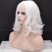 Phopurtall Christmas Gift Wig and Beard Synthetic Hair Short Cosplay Wigs Beard 75cm - Buy Online on GoSupps.com