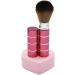 makeup brush Retractable Powder Brush Travel Nail Dust Brush Portable Face Blush Brush with Cover Red - Buy Online on GoSupps.com