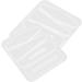 STOBOK 10 Pcs Hairpin Silicone Mold Resin Tray Molds Keychain Resin Mold Crystal Template Girl - Buy Online on GoSupps.com