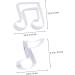 Milisten 5 Pcs Professional Baking Supplies Heart Shaped Molds Stainless Steel Baking Molds Musical Instrument Molds Musibi Molds Cookie Molds Biscuit Cake Fruit Set medium Silver - Buy Online on GoSupps.com