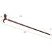 Walking Stick Wood Carving Crutches Cane Walking Aid for Elderly Pregnant Women 4 Family Elegant - Buy Online on GoSupps.com