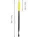 Mascara Wands Disposable Eyelashes Brush Natural Makeup Silicone Lightweight Sturdy Convenient Use for Women for Beauty Salon - Buy Online on GoSupps.com
