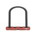 ABUS U-lock Ultimate 420 + USH bracket - bicycle lock with round shackle and bracket - ABUS security level 12 23 cm black