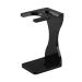 minkissy Shaving Stands Beard Brush Holder Acrylic Safety Razor Stand for Desk Home Bathroom Travel Black