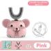 Children's electric toothbrush Smart 360 Degree U-shaped Children's Electric Toothbrush Oral Care Intelligent Cleaning Tool For Kids Sailsbury 2-6 Year Old Happy Mouse Pink - Buy Online on GoSupps.com