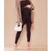 SHADOW DANCE Maternity Over Bump Leggings - Baby Tights - Supportive Belly - 18 Black - Buy Online on GoSupps.com