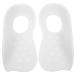 FOMIYES 1 Pair Foot Insoles Foot Support Arch Cushion Foot Relax Arch Support Insoles Care Insoles Foot Arch Pad Foot Care Insole Foot Care Cushions Correction Foot Supplies White 14x6.5cm