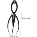 HAPINARY Compass Guide Template Tools Eyebrow Tools Eyebrow Measuring Ruler Makeup Gadgets Eyebrow Rulers Makeup Tools Curve - Buy Online on GoSupps.com