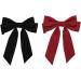 Velvet Hair Bow Clips Large Satin Ribbon Bow Hairpins Bow Hair Barrette for Party Hair Accessories Red Bow Hair Clips Velvet Hair Bow Clips Satin Ribbon Bow Hairpins - Buy Online on GoSupps.com