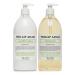 Phillip Adam Unscented Shampoo and Conditioner Set - pH Balancing - Sulfate Free & Paraben Free - 1L Each 1 l (Pack of 2)
