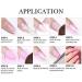 Tori Mika Dip Powder Nail Liquid Set - French Pink White Dipping Powder Kit - No LED UV Lamp Needed - DIY Professional Salon Results - Buy Online on GoSupps.com
