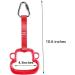 Let'sGood Monkey Style Ninja Gymnastic Rings - 3 PCS Swing Bar Monkey Rings with Hanging Straps for Backyard Ninja Warrior Obstacle Course - Buy Online on GoSupps.com