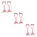 FOMIYES 6 Pcs Mascara Brush Silicone Molds Eyeliner Makeup Tools Women Cosmetics Lipstick Girl Simple