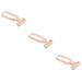 LALAFINA 3pi ces Tondeuse Poils De Sans Irritation pilateur Pour Aisselles Et Jambes Outil De Rasage Et Portable 12x4.5cmx3pcs Beigex3pcs