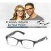 Dial Vision Reading Glasses - Adjustable & Flexible for Clear Focus | Auto Adjust for Perfect Vision - Buy Online on GoSupps.com